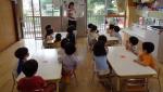 ３歳児クラス　朝の会